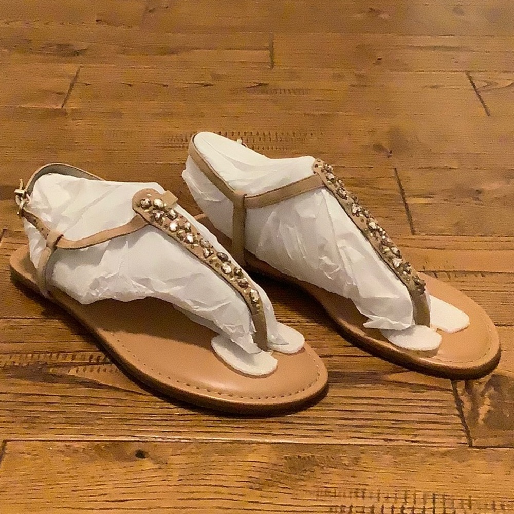 Banana Republic New Caramel Miracle Sandals